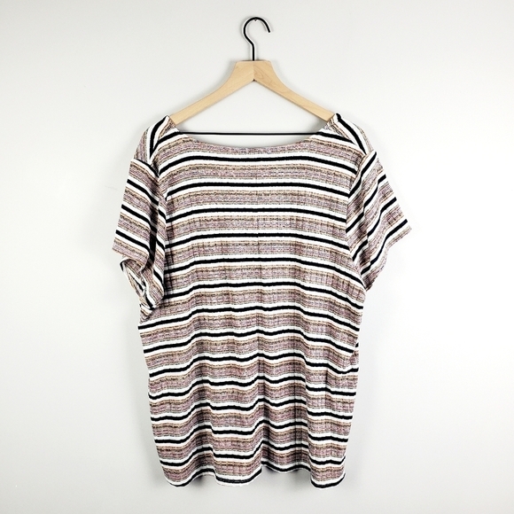 Lane Bryant Multicolor Blouse top 22/24 - Picture 5 of 5